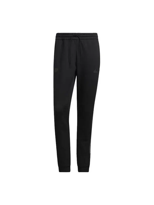 Спортивные штаны Men's adidas James Harden Side Polar Fleece Basketball Sports Bundle Feet Black — изображение 1 из 4, черный