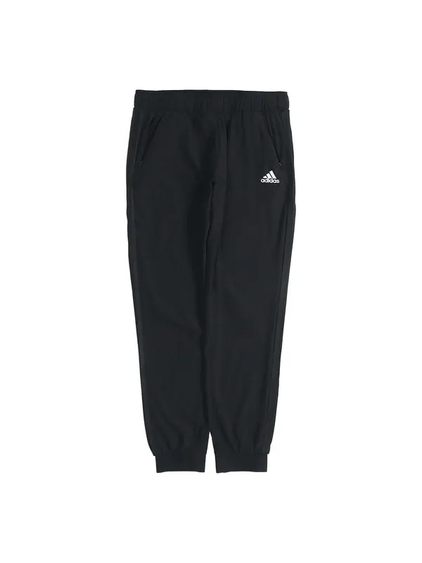 Брюки 3-stripe ankle tapered knit track Adidas — изображение 1 из 2, черный