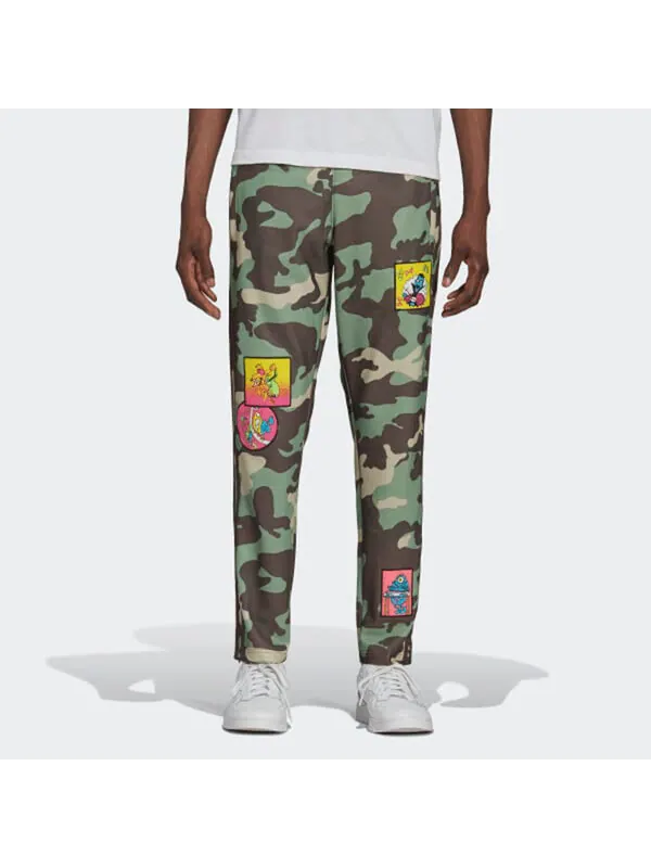 Брюки men's originals x jeremy scott crossover camouflage sports pants/trousers/joggers green Adidas — изображение 3 из 4