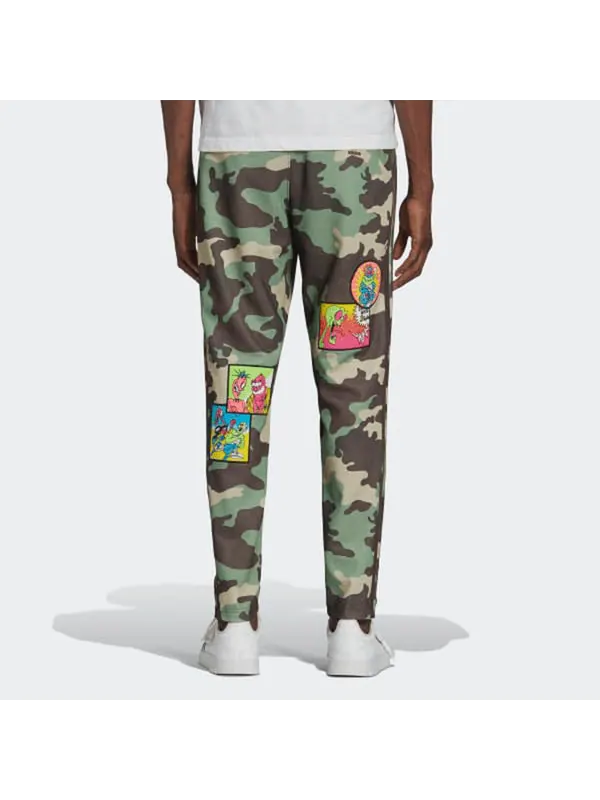 Брюки men's originals x jeremy scott crossover camouflage sports pants/trousers/joggers green Adidas — изображение 4 из 4