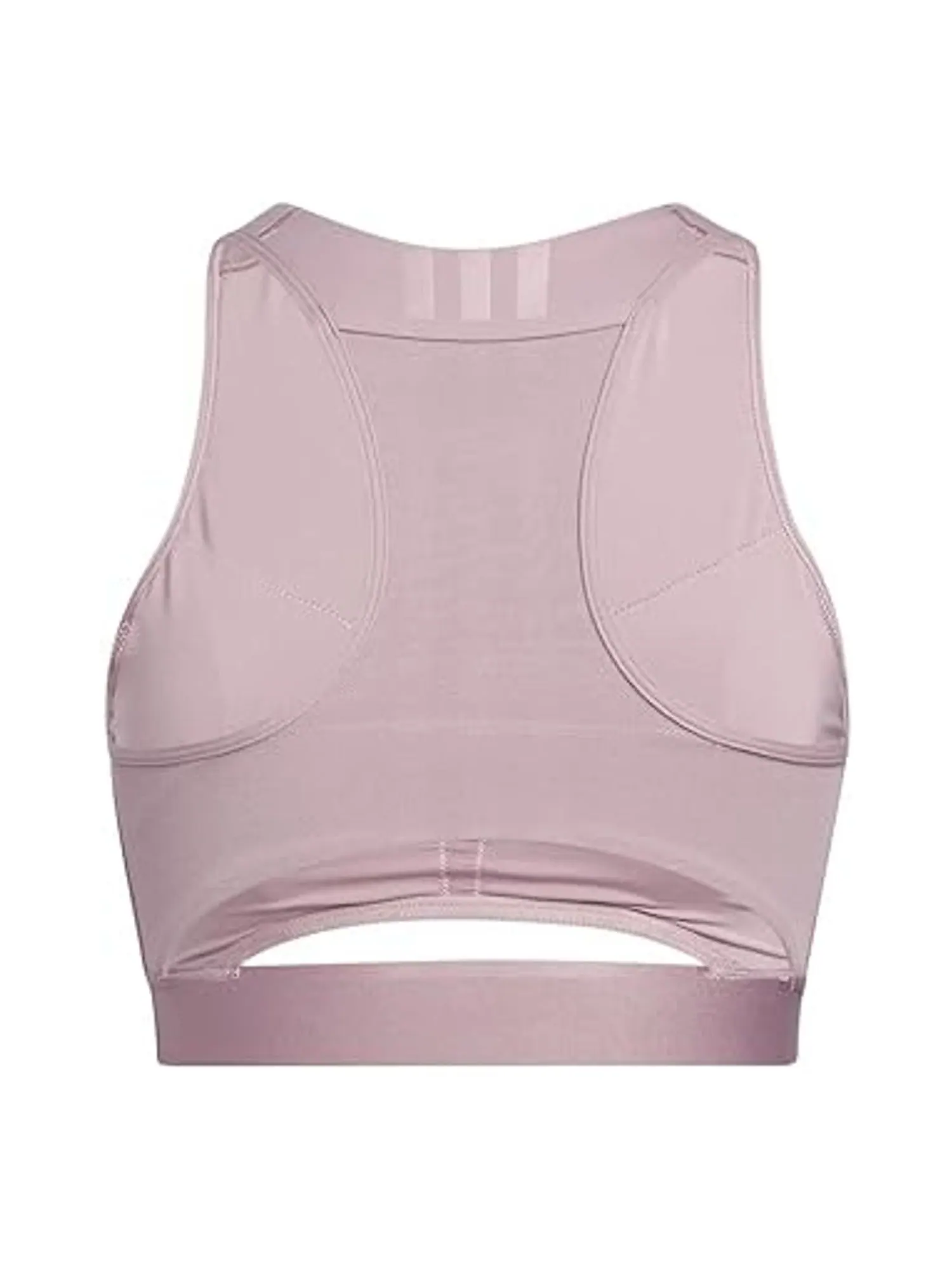 Бюстгальтер (WMNS) adidas CoreFlow Medium-Support Bra 'Purple' — изображение 2 из 3, фиолетовый