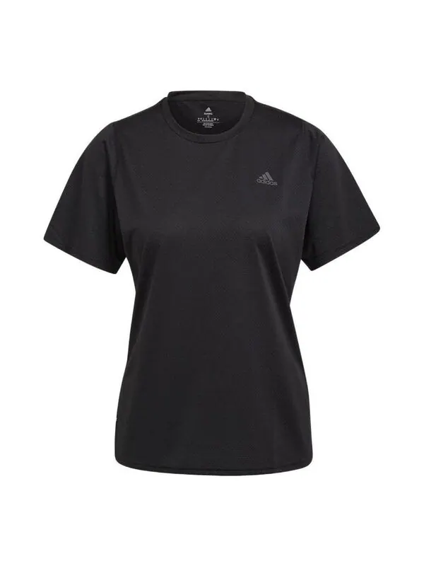 Футболка run icon 3 bar футболка азиатские размеры Adidas — изображение 1 из 3, черный