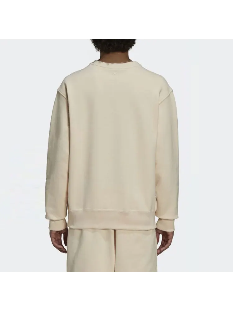 Худи adidas x Pharrell Sports Basic Sweatshirt 'Beige Bone' — изображение 4 из 5, бежевый