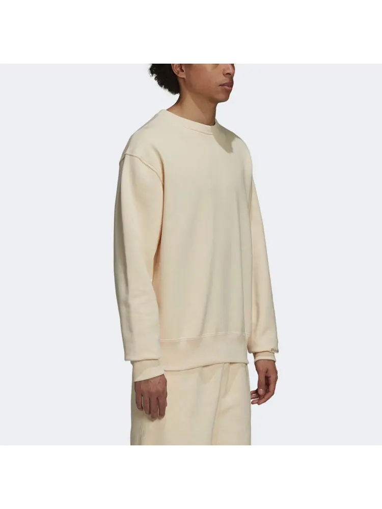 Худи adidas x Pharrell Sports Basic Sweatshirt 'Beige Bone' — изображение 5 из 5, бежевый