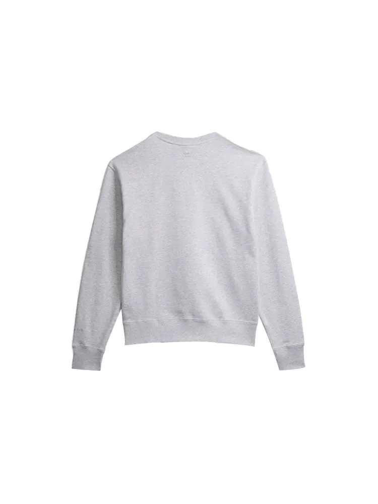 Худи adidas x Pharrell Sports Basic Sweatshirt 'Light Hemp Grey' — изображение 2 из 5, серый