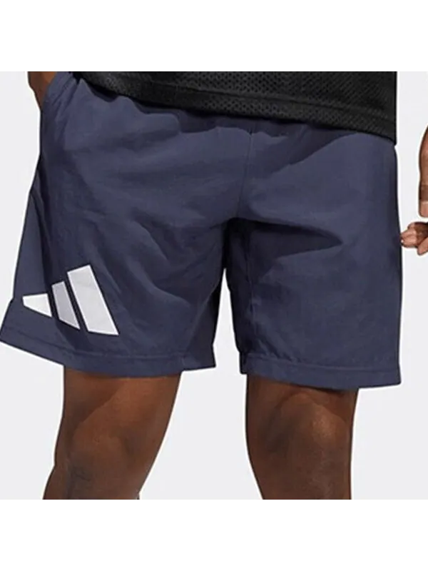 Шорты adidas Running Training Gym Breathable Shorts Navy Blue — изображение 3 из 3, мульти