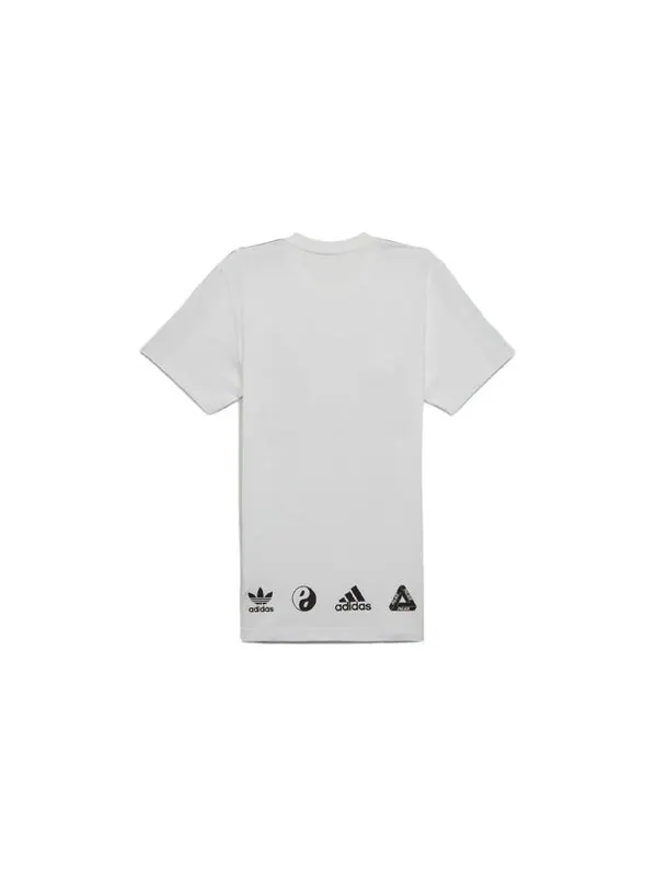 Футболка x adidas originals wellness graphic short sleeve t-shirt 'white' Palace — изображение 2 из 2, белый