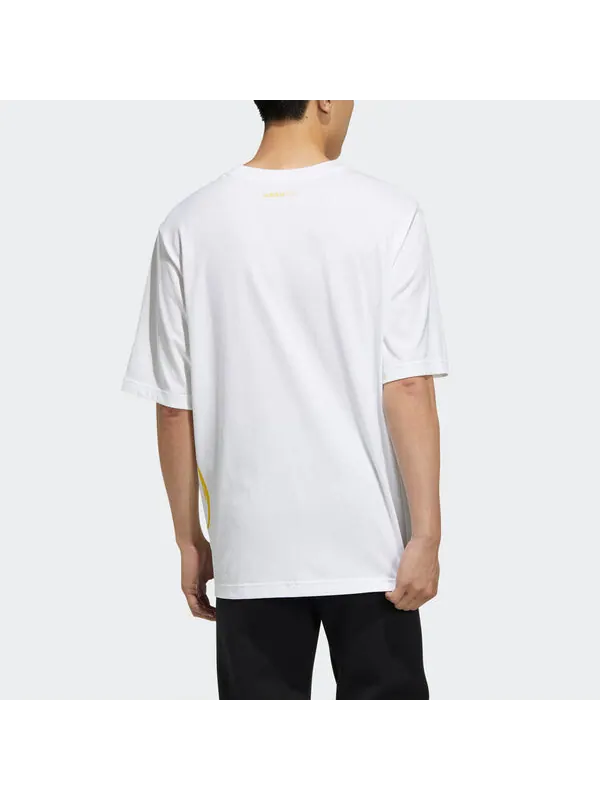 Футболка neo u csmy tee short sleeve men's white Adidas — изображение 3 из 4, белый