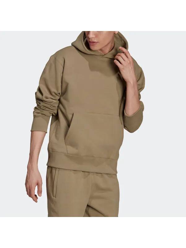 Толстовка Men's adidas C Hoody Kangaroo Pouch Loose Sports Green — изображение 4 из 4, зеленый