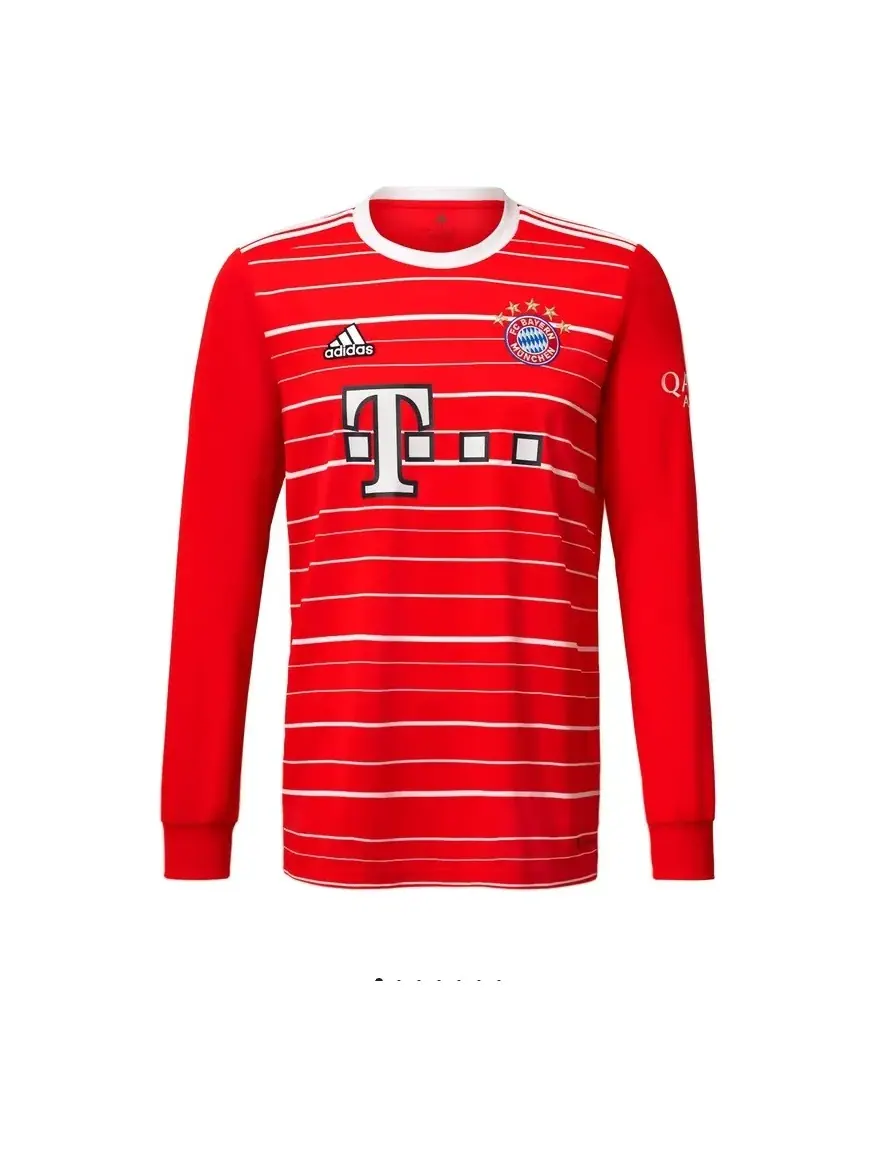 Джерси adidas FC Bayern Munich 22/23 L/S Home Jersey 'Red' — изображение 1 из 2, красный