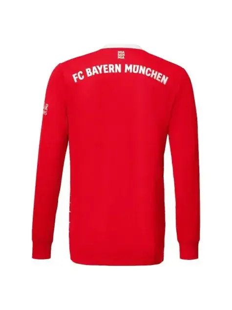 Джерси adidas FC Bayern Munich 22/23 L/S Home Jersey 'Red' — изображение 2 из 2, красный