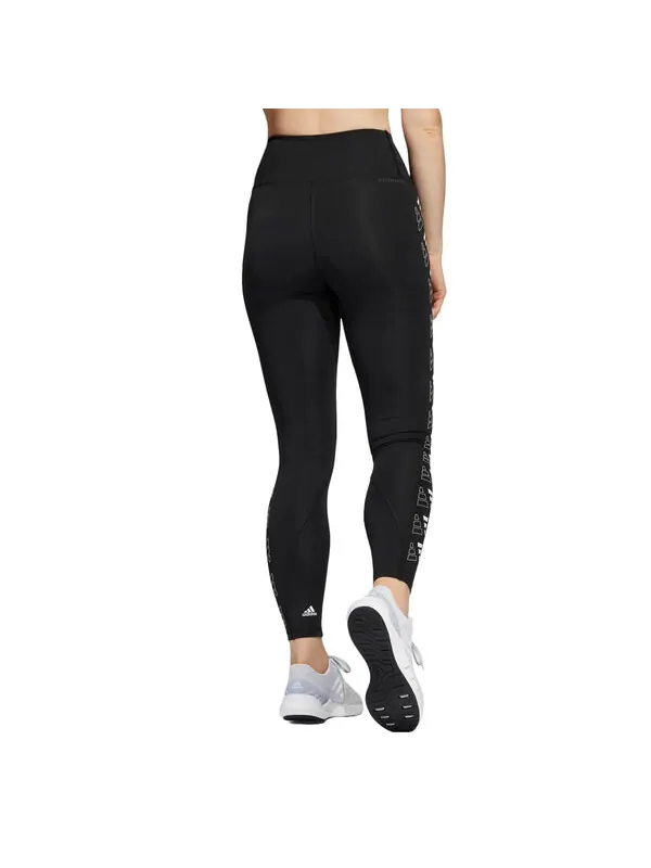 Леггинсы Optime Training Tights Adidas — изображение 3 из 3, черный