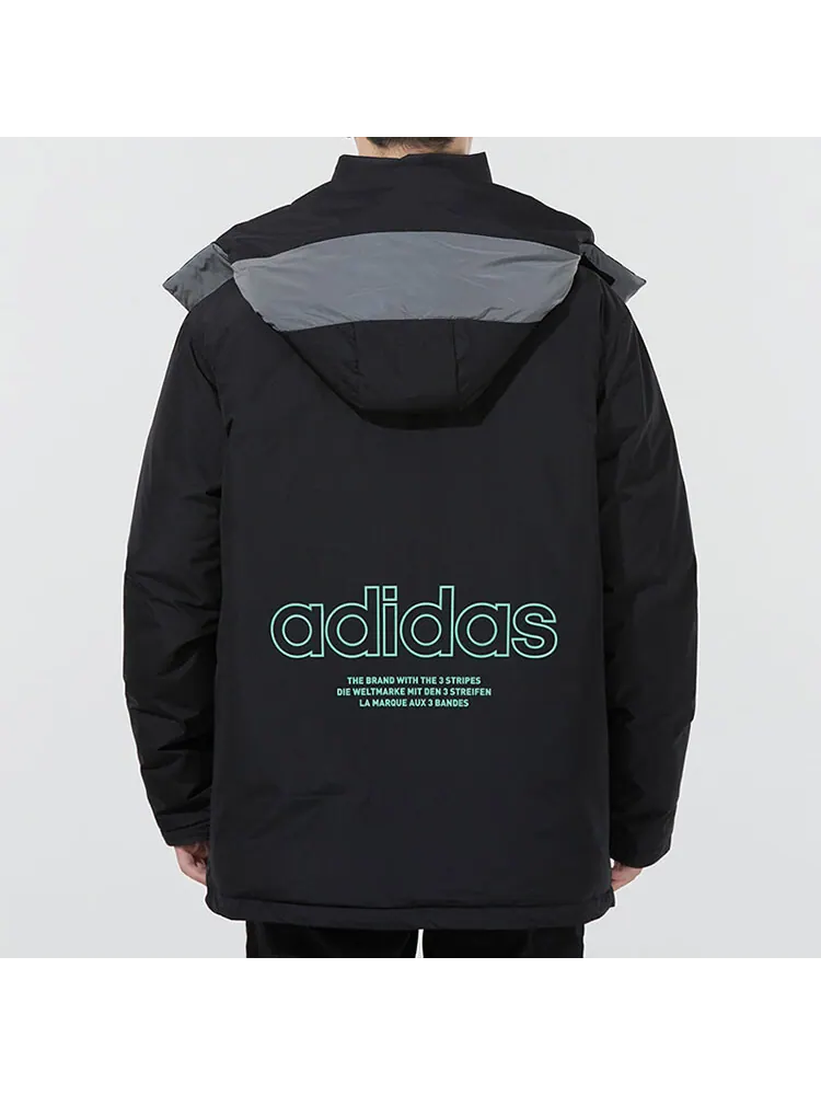 Пуховик Adidas Originals Innovation Fabric — изображение 4 из 5, черный