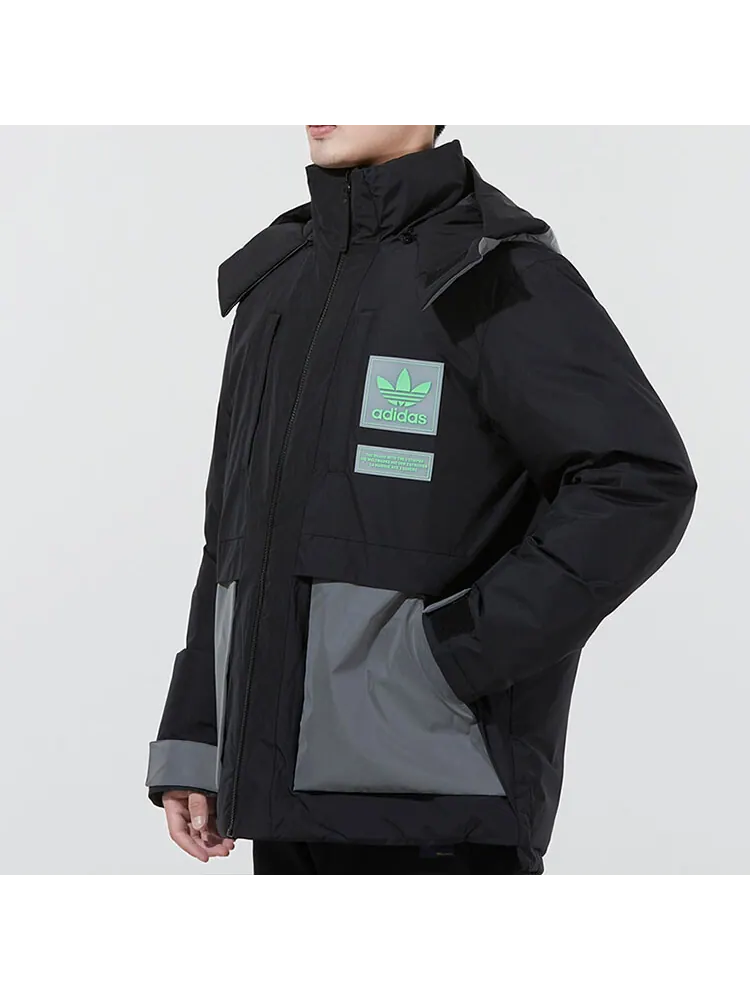 Пуховик Adidas Originals Innovation Fabric — изображение 5 из 5, черный