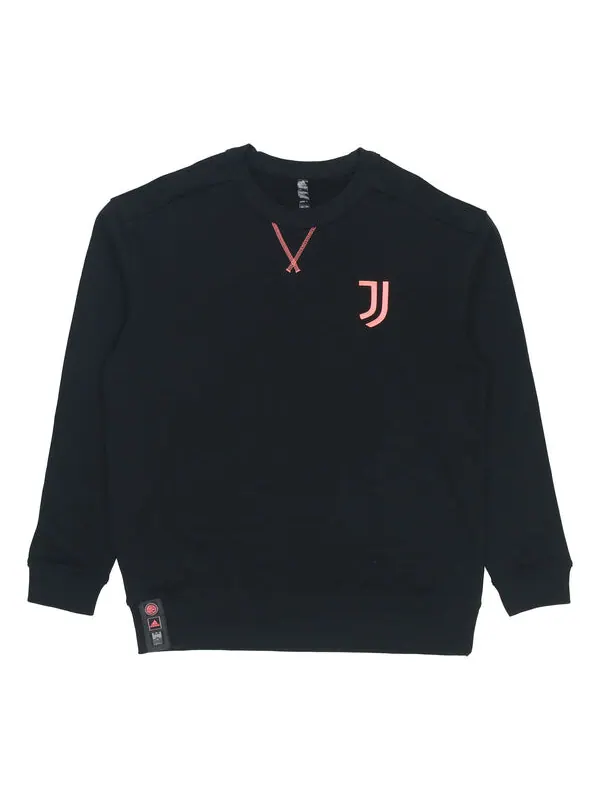 Толстовка adidas Juve Lny Cr Swt limited Juventus Embroidered team logo Soccer/Football Sports — изображение 1 из 4, черный
