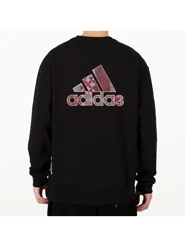 Толстовка adidas Juve Lny Cr Swt limited Juventus Embroidered team logo Soccer/Football Sports — изображение 4 из 4, черный