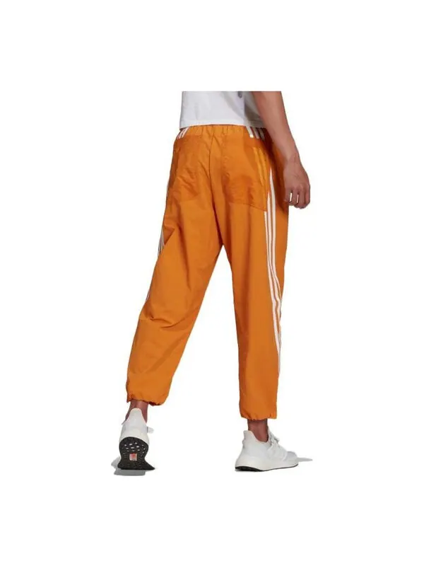 Спортивные брюки Future Icons 3 полоски тканые брюки Adidas — изображение 3 из 3, оранжевый