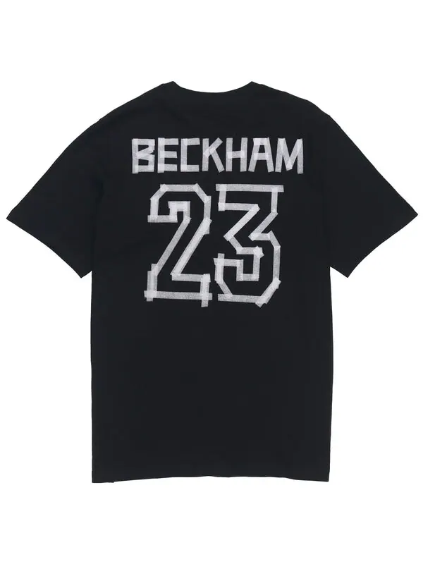 Футболка Men's adidas Beckham G T Athleisure Casual Sports Alphabet Round Neck Short Sleeve David — изображение 2 из 4