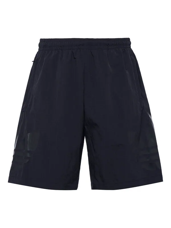 Шорты оригинальные триколор short2 печать спортивные шорты мужские Adidas — изображение 1 из 4, черный