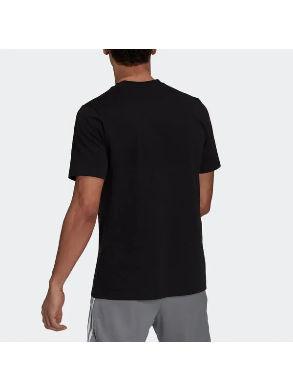 Футболка messi icon t m soccer/football sports short sleeve black Adidas — изображение 4 из 4, черный