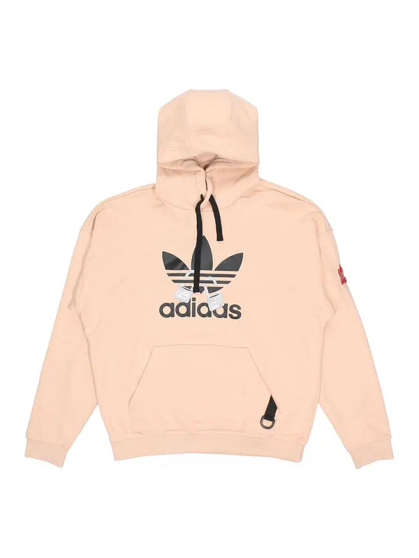 Толстовка originals vday uni sports printing logo pattern yellow Adidas — изображение 1 из 4, желтый