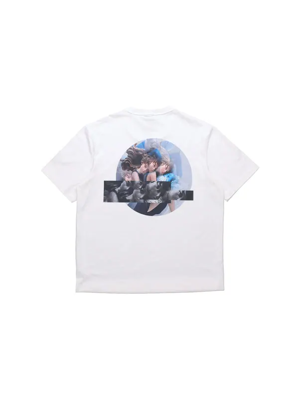 Футболка originals artist tee ss pattern printing sports male white Adidas — изображение 2 из 2, белый