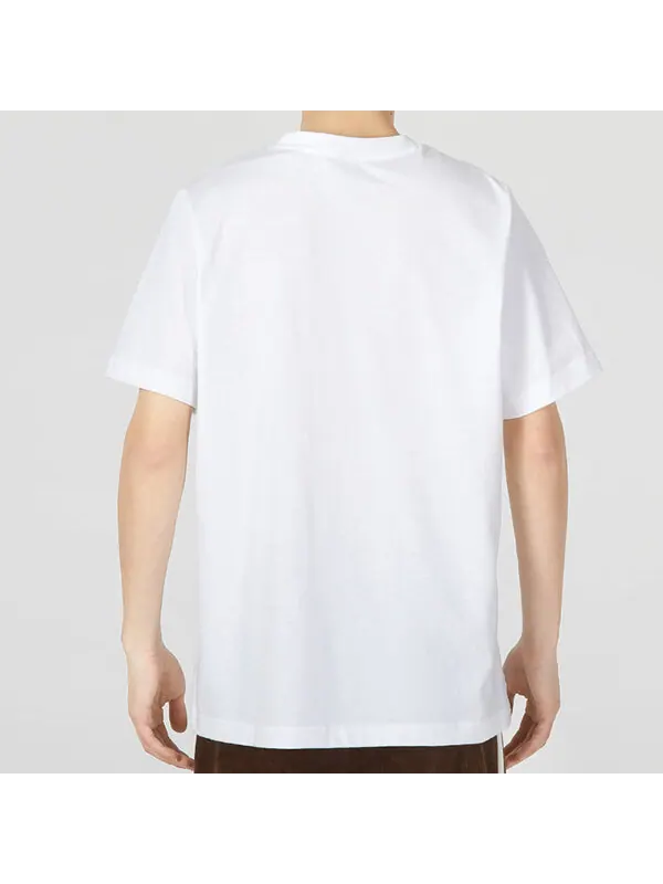 Футболка Adidas Camo Short Sleeve Tee 'White' — изображение 4 из 4, белый