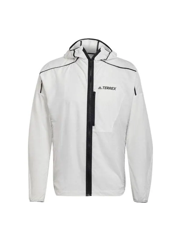 Куртка terrex agravic wind jacket Adidas — изображение 1 из 3, белый/черный