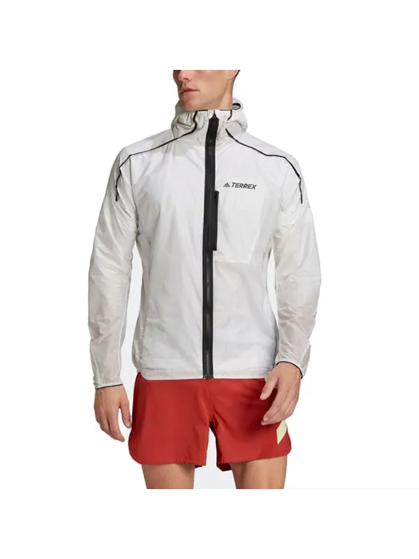 Куртка terrex agravic wind jacket Adidas — изображение 3 из 3, белый/черный