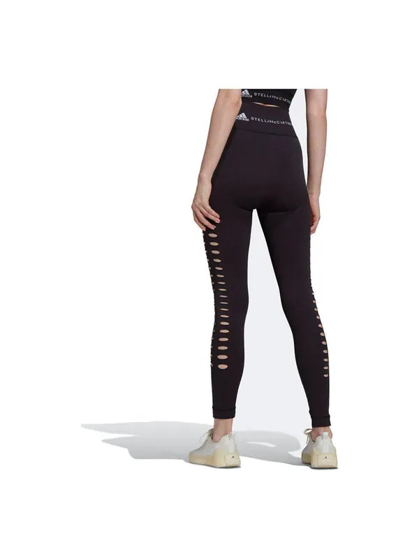 Леггинсы от stella mccartney truepurpose yoga трикотажные колготки Adidas — изображение 3 из 3, черный