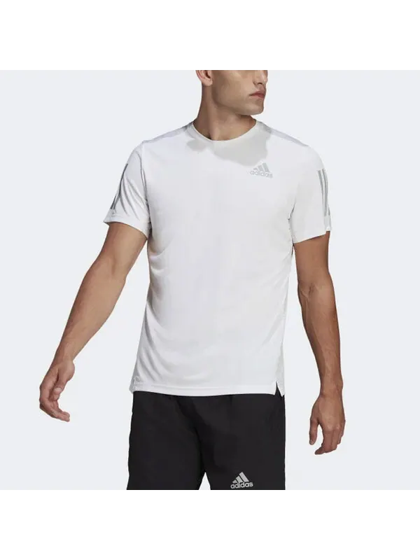 Футболка adidas Tennis Training Sports Breathable Quick Dry Casual Short Sleeve White — изображение 3 из 4, мульти