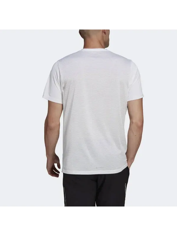 Футболка adidas Tennis Training Sports Breathable Quick Dry Casual Short Sleeve White — изображение 4 из 4, мульти