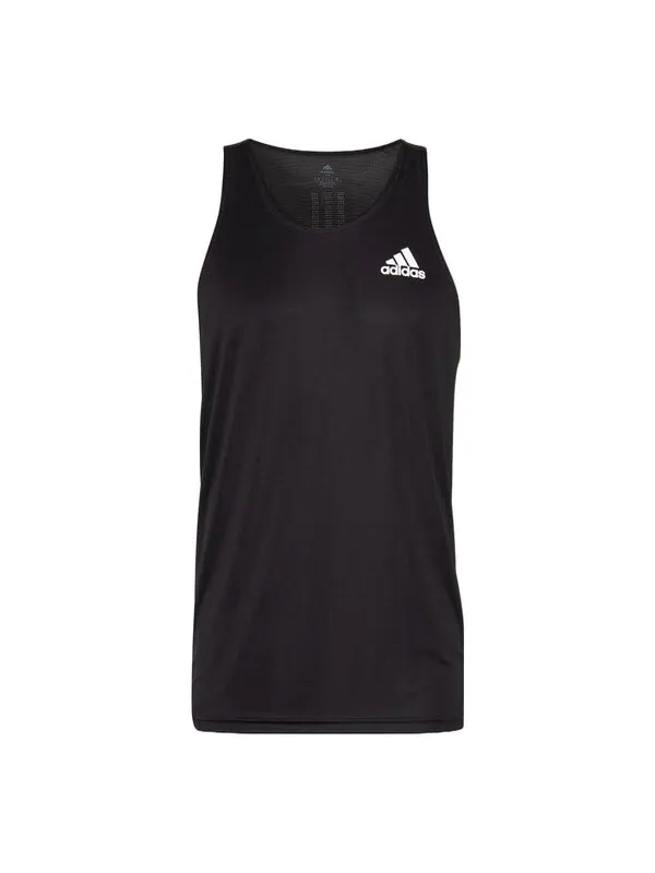 Майка Men's adidas Solid Color Alphabet Logo Running Sports Vest Black — изображение 1 из 4, мульти