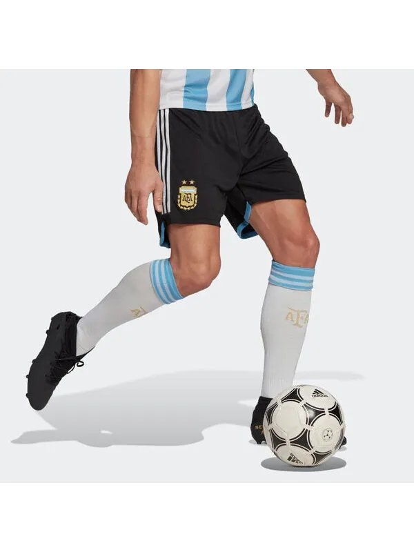 Шорты аргентина 22 домашние шорты Adidas — изображение 4 из 4, черный/белый