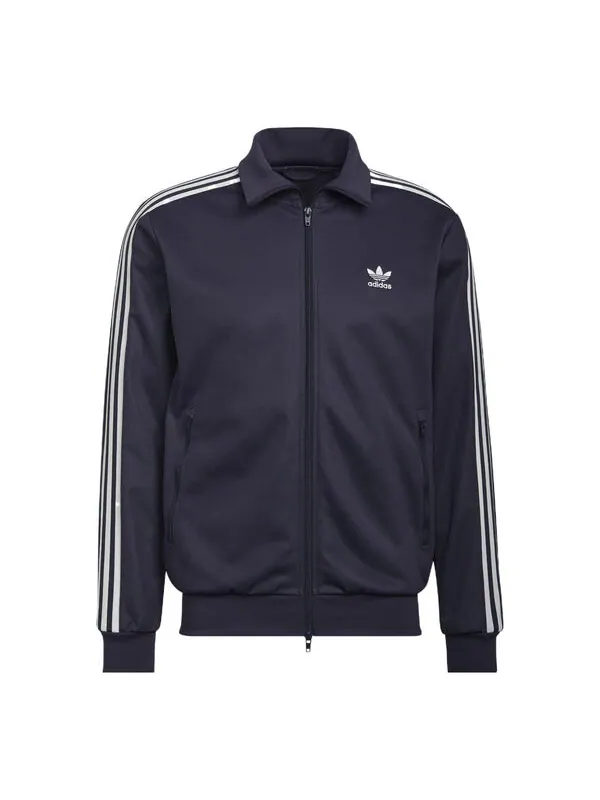 Куртка Men's adidas originals Stripe Printing Stand Collar Sports Jacket Dark Grey Navy Blue — изображение 1 из 3, мульти