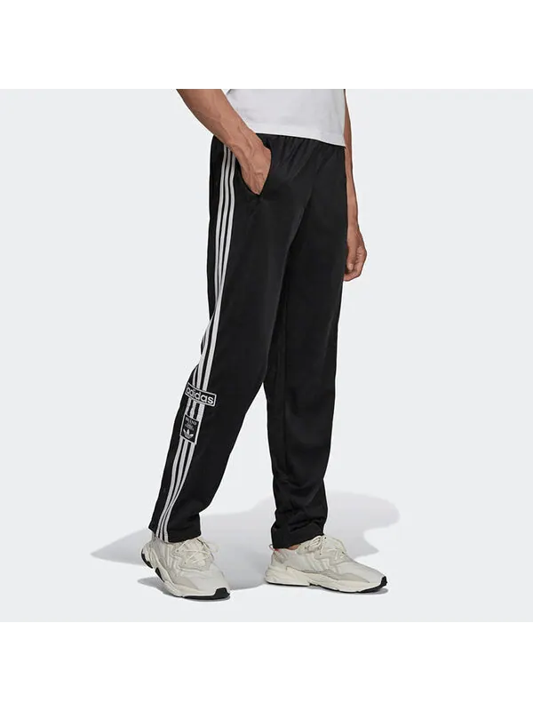 Спортивные штаны Men's adidas originals Side Casual Sports Pants/Trousers/Joggers Autumn Black — изображение 2 из 4, мульти