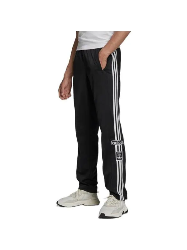 Спортивные штаны Men's adidas originals Side Casual Sports Pants/Trousers/Joggers Autumn Black — изображение 4 из 4, мульти