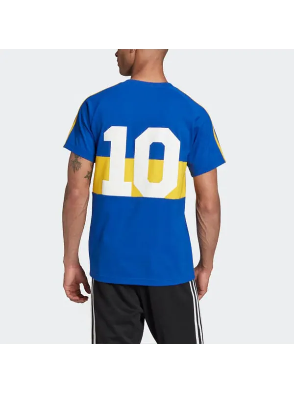 Футболка adidas originals Colorblock Back Alphabet Printing Short Sleeve Blue — изображение 4 из 4, мульти