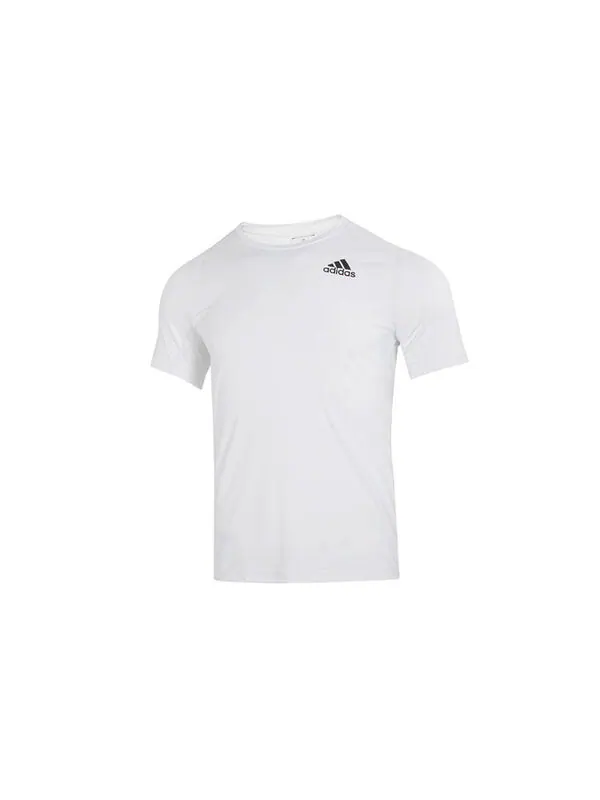 Футболка adidas Rn Icn 3B T Athleisure Casual Sports Large Logo Round Neck Short Sleeve White — изображение 2 из 4, мульти