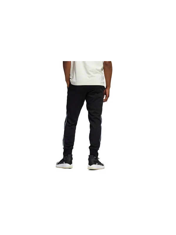 Спортивные штаны Men's adidas Trae Pant Basketball Training Bundle Feet Sports — изображение 2 из 3, черный