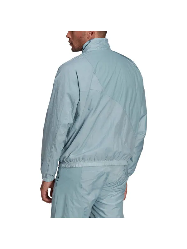 Куртка adidas originals Sports Splicing Solid Color Stand Collar Jacket Light Blue — изображение 3 из 3, мульти