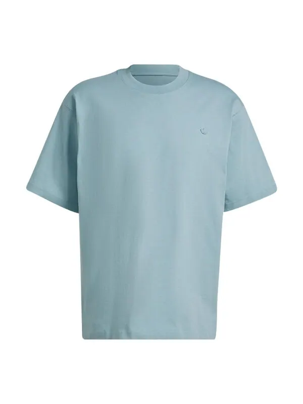 Футболка Men's adidas originals Solid Color Short Sleeve Light Gray T-Shirt — изображение 1 из 4, мульти