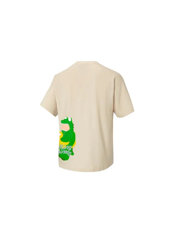 Футболка Adidas x Melting Sadness Sports Tee 'Creamy White' — изображение 2 из 2, мульти