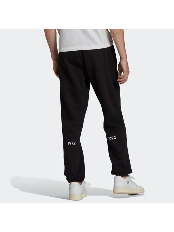Спортивные штаны Men's adidas originals Solid Color Printing Sports Pants/Trousers/Joggers Black — изображение 3 из 4, мульти