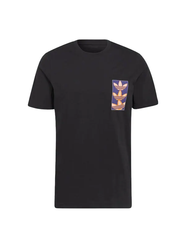 Футболка adidas originals Graphics Y2K Tee 'Black' — изображение 1 из 1, черный/мульти
