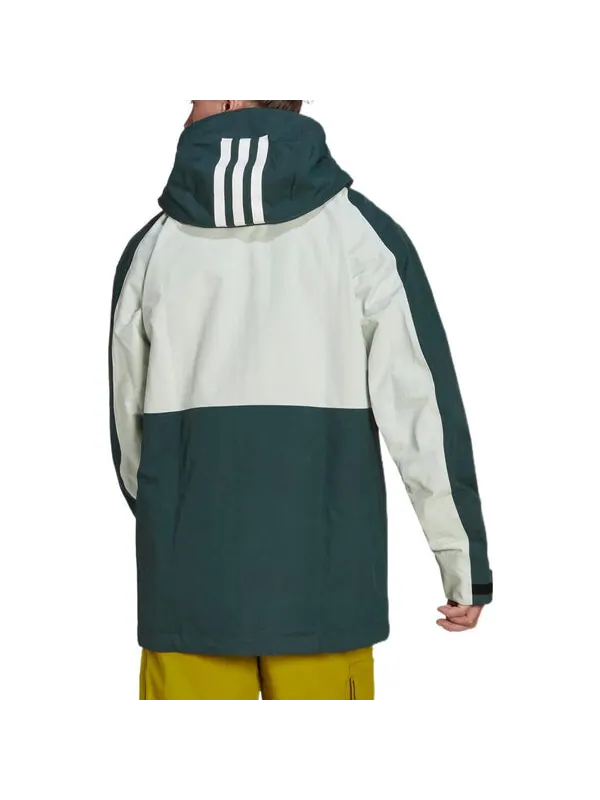 Куртка terrex post consumer snow jacket Adidas — изображение 3 из 4, белый