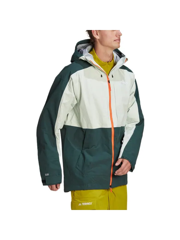Куртка terrex post consumer snow jacket Adidas — изображение 4 из 4, белый