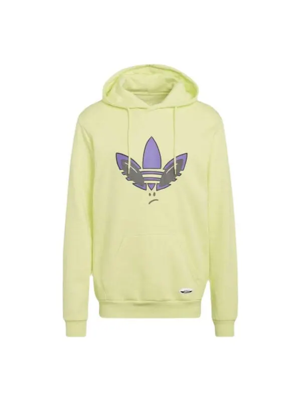 Толстовка Adidas RYV Alien Graphic 'Yellow' — изображение 1 из 3, желтый