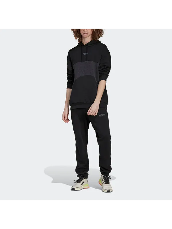 Спортивные штаны Men's adidas originals R.Y.V. Elastic Waistband Drawstring Solid Color Cotton — изображение 2 из 4, мульти