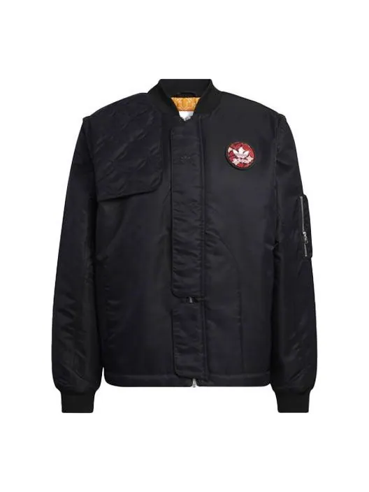 Куртка adidas CNY Bomber Jacket 'Black' — изображение 1 из 4, черный